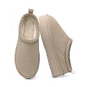 DREAM PAIRS Women39s Platform Genuine Suede House