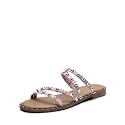DREAM PAIRS Women39s Studded Slide Sandals
