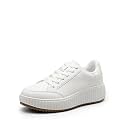 DREAM PAIRS Women Platform Chunky Lightweight Comfortable
