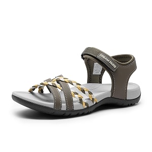 DREAM PAIRS Womens Sandals Light Weight Hiking