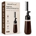 dream pulse Root Comb Hair Dye Applicator Bottle 160ML, 2 in 1 Hair Oil & Hair Color Applicator Comb Bottle, Scalp Oil Applicator, Hair Coloring Dyeing Dispensing Bottle for Home & Salon Use