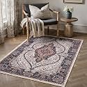 Dream Weaverz Anti Slip Rectangular Carpet for