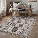 Dream Weaverz Anti Slip Rectangular Carpet for