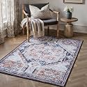 Dream Weaverz Anti Slip Rectangular Carpet for