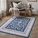 Dream Weaverz Anti Slip Rectangular Carpet for