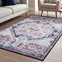 Dream Weaverz Anti Slip Rectangular Carpet for