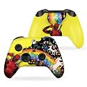DreamController Deaddpool &amp; Unicorn Custom X-box Controller Wireless compatible with X-box One/Series X/S Proudly Customized in USA with Permanent HYDRO-DIP Printing(NOT JUST A SKIN)(MODDED
