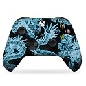 DreamController Neon Dragonns Custom X-box Controller Wireless compatible with X-box One/Series X/S Proudly Customized in USA I Permanent HYDRODIP Print(NOT JUST A SKIN)(MODDED)