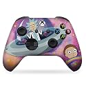 DreamController Schwifty Rickky &amp; Mortty Custom X-box Controller Wireless compatible with X-box One/Series X/S Proudly Customized in USA with Permanent HYDRO-DIP Printing (NOT JUST A SKIN)