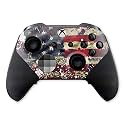 DreamController Tattered Flag X-box Elite Controller Series 2 Limited Edition Custom Elite Series 2 Controller for X-box One/Series X/S. with Advanced Hydro-Dip Paint Technology (Not Just a Skin)
