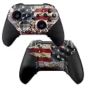 DreamController Tatterred Flag X-box Elite Controller Series 2 Core Limited Edition Custom Elite Core Controller for X-box One/Series X/S Made with Advance HydroDip Paint Technology(Not Just Skin)