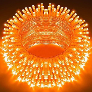 dreamica 40 leds 11 m orange steady string rice lights pack of 5