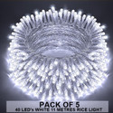 Dreamica 40 LEDs 11 m White Steady String Rice Lights