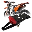 DREAMIZER Rear Fender Red 12V LED Tail Light Brake Lamp Turn Signals For Off-road Motorcycle Motocross Dirt Bike（Red#3