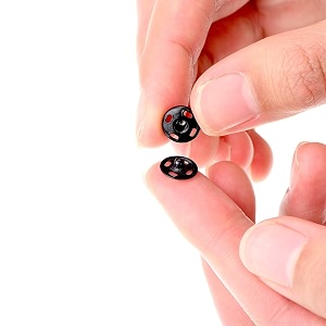 Dreamlover 10mm Black Snap Fastener - Sew-on