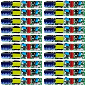 dreamlux t5 led tube light driver 18w20w  240ma output  non-isolated  4kv surge protection  input ac 85265v  diy replacement for t5 led tube pack of 20