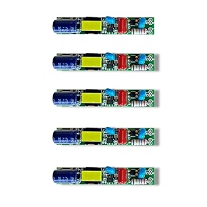 dreamlux t5 led tube light driver 18w20w  240ma output  non-isolated  4kv surge protection  input ac 85265v  diy replacement for t5 led tube 18w-20w pack-05pc