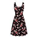 Dreaweet Casual Sleeveless Dresses for Women Girls, Round Neck Tank Dresses with Pockets Summer Sundress Size XS-4XL