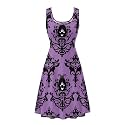 Dreaweet Casual Sleeveless Dresses for Women Girls, Round Neck Tank Dresses with Pockets Summer Sundress Size XS-4XL