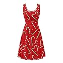 Dreaweet Casual Sleeveless Dresses for Women Girls, Round Neck Tank Dresses with Pockets Summer Sundress Size XS-4XL