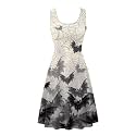 Dreaweet Casual Sleeveless Dresses for Women Girls, Round Neck Tank Dresses with Pockets Summer Sundress Size XS-4XL