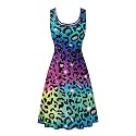 Dreaweet Casual Sleeveless Dresses for Women Girls, Round Neck Tank Dresses with Pockets Summer Sundress Size XS-4XL
