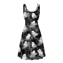 Dreaweet Casual Sleeveless Dresses for Women Girls, Round Neck Tank Dresses with Pockets Summer Sundress Size XS-4XL