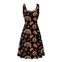 Dreaweet Casual Sleeveless Dresses for Women Girls, Round Neck Tank Dresses with Pockets Summer Sundress Size XS-4XL