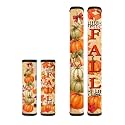 Dreaweet Fall Pumpkin Print Refrigerator Door Handle Covers Set of 4