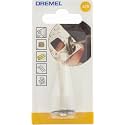 Dremel 428 Carbon Steel Brush Accessory Set, 2 Brushes (19 mm) for Cleaning and Removing Rust of Metal Materials