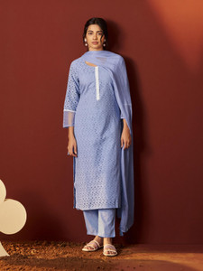 DRESOUL Women Kurti Pant Dupatta Set