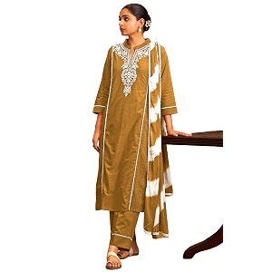 DRESOUL Women Pure Cotton Schiffli Embroidered Kurta