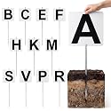 Dressage Arena Letters Set of 12, Aluminum Ground Stake Markers