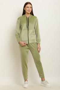 dressbae solid women track suit