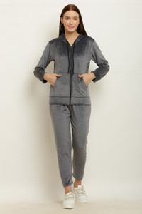 dressbae solid women track suit