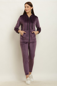dressbae solid women track suit