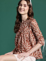 Dressberry Casual Printed Women Red Top