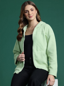 dressberry full sleeve solid women sweatshirt