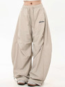 Dressberry Loose Fit Women Beige Trousers