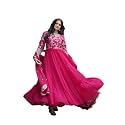 Dresser Women39s Embriodered Round Neck Flared Anarkali