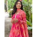 Dresser Women39s Floral Print Anarkali Kurta with