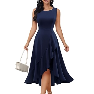 DRESSTELLS Womens Cocktail Party Formal Wedding Guest