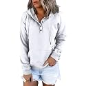 Dressy Casual Hoodies for Women Long Sleeve Pullover Tops Hooded Sweatshirts Fall Fashion Outfits with Pocket