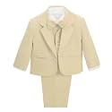 Dressy Daisy Boys 5 Pcs Formal Tuxedo Suits, Baby Toddler Size 3M to 8Y