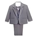 Dressy Daisy Boys 5 Pcs Formal Tuxedo Suits, Baby Toddler Size 3M to 8Y