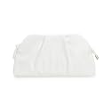 IXEBELLA Dressy PU Clutch Purse for Women Formal Soft Pleated Vegan Leather Evening Bag for Wedding/Prom/Cocktail Party