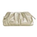 IXEBELLA Dressy PU Clutch Purse for Women Formal Soft Pleated Vegan Leather Evening Bag for Wedding/Prom/Cocktail Party