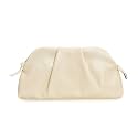 IXEBELLA Dressy PU Clutch Purse for Women Formal Soft Pleated Vegan Leather Evening Bag for Wedding/Prom/Cocktail Party