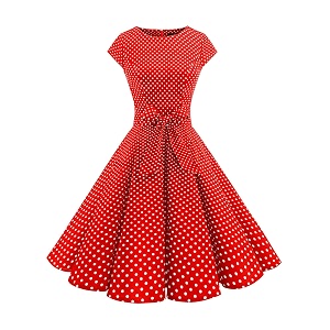 Dressystar Womens Vintage 1950s A Line Cap