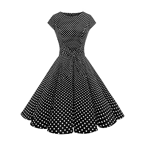 Dressystar Womens Vintage 1950s A Line Cap